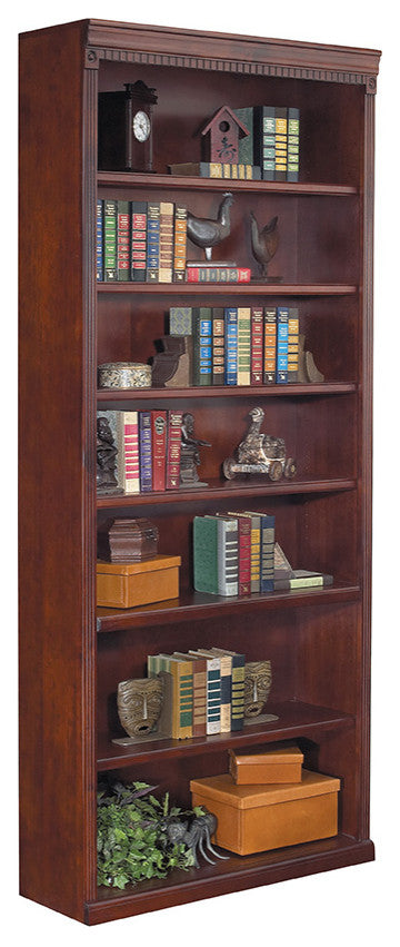 Huntington Club 84" Wood Bookcase, Storage Cabinet, Office Shelves