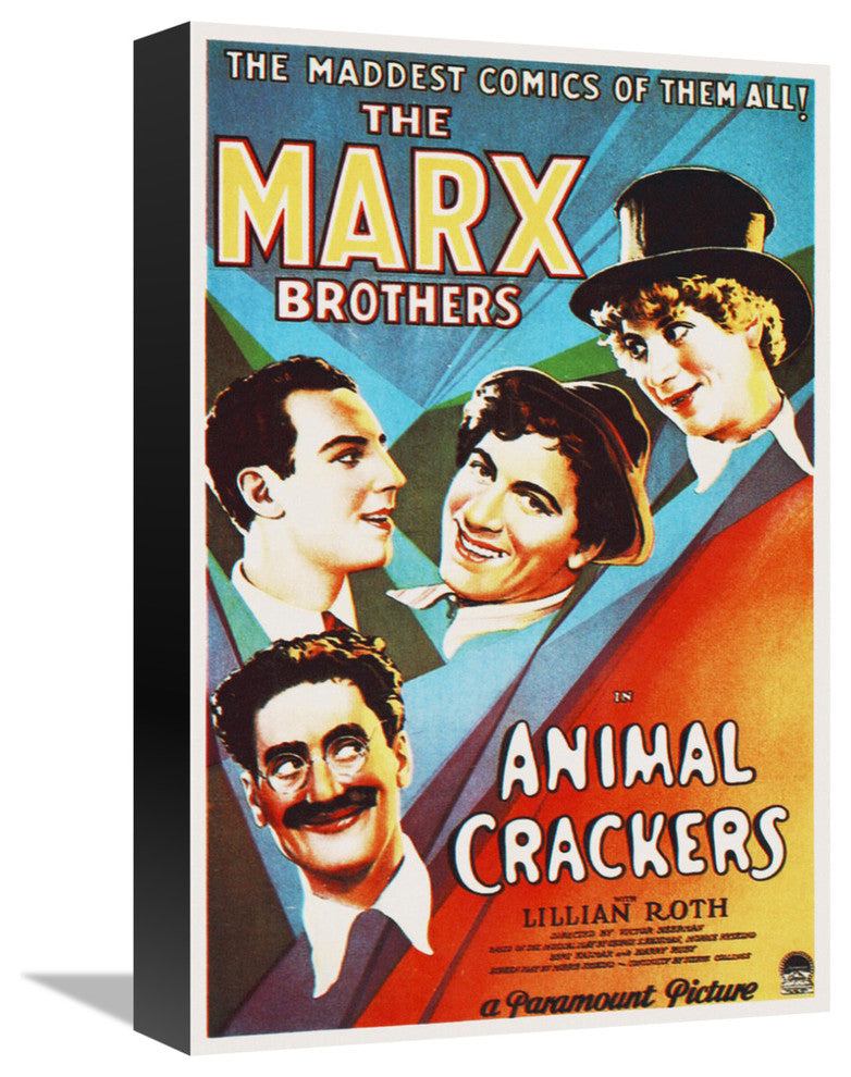 "Marx Brothers - Animal Crackers 02" Canvas by Hollywood Photo Archive, 11x16"