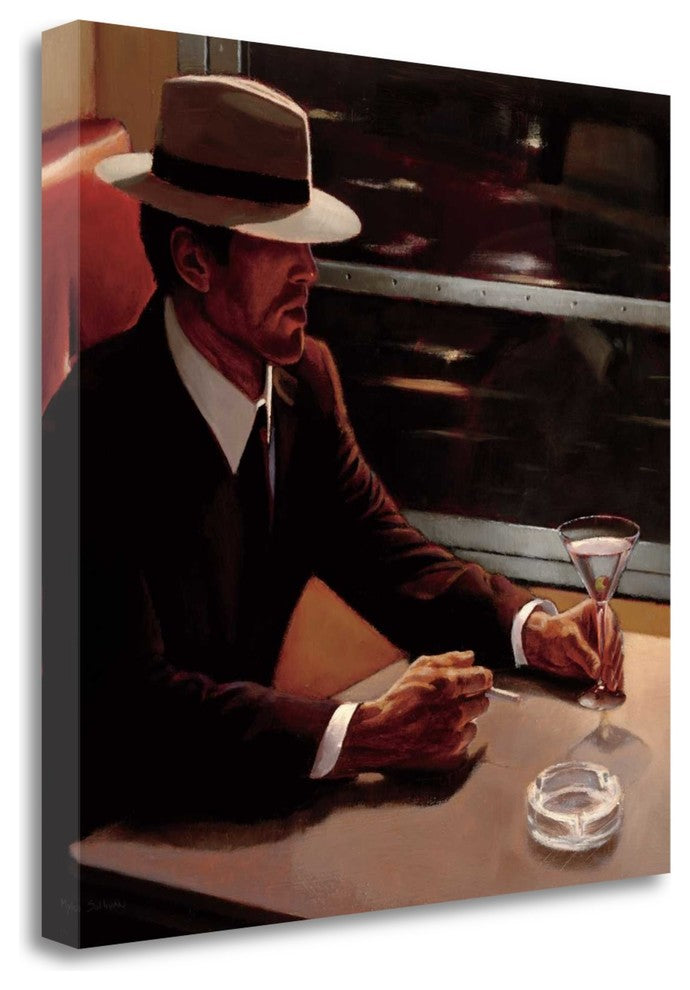 "Dry Martini Crop I" By Myles Sullivan, Giclee Print on Gallery Wrap Canvas