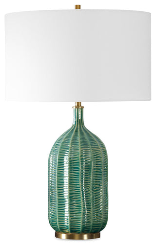 Uttermost Bixby Green Table Lamp