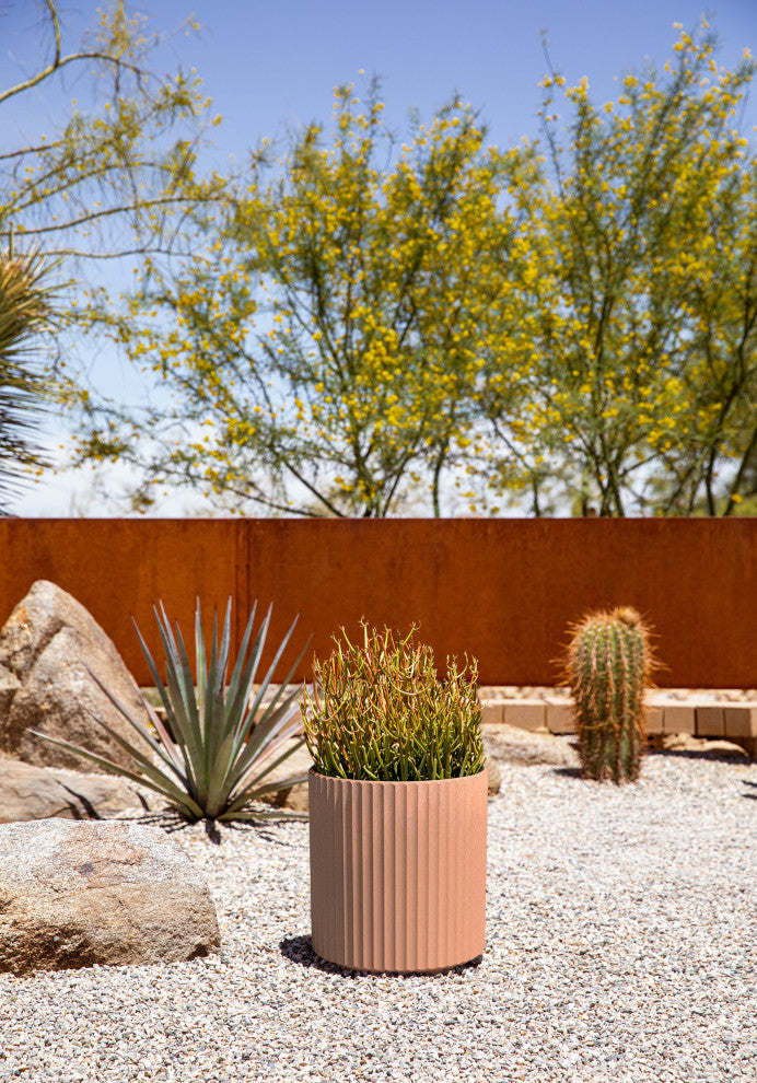 Veradek Demi Series Planter, Terracotta, 12", 2 Pack