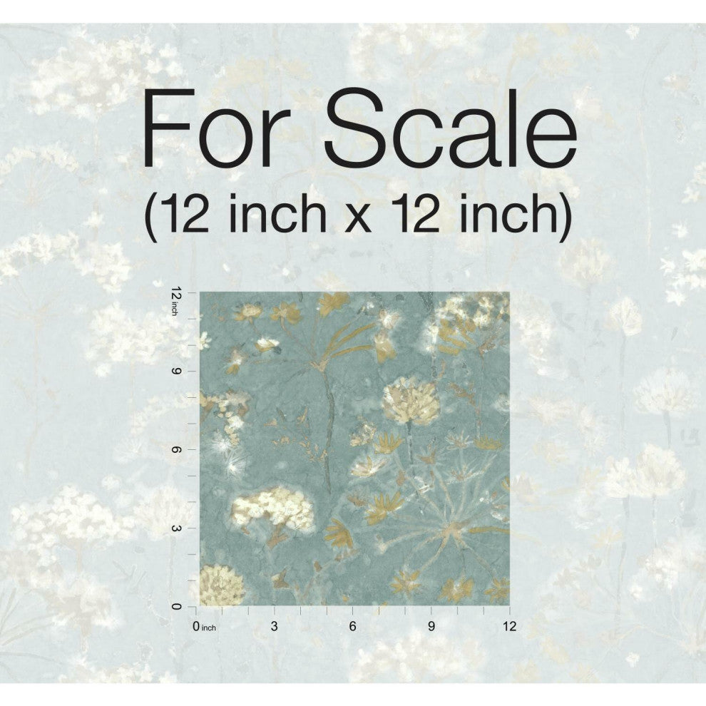 Botanical Fantasy Peel and Stick Wallpaper
