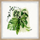 "Leafy Greens" Framed Painting Print, 18x18