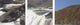 "Sandstone Falls New River Gorge WV" Canvas Art, 60"x20"x1.25"