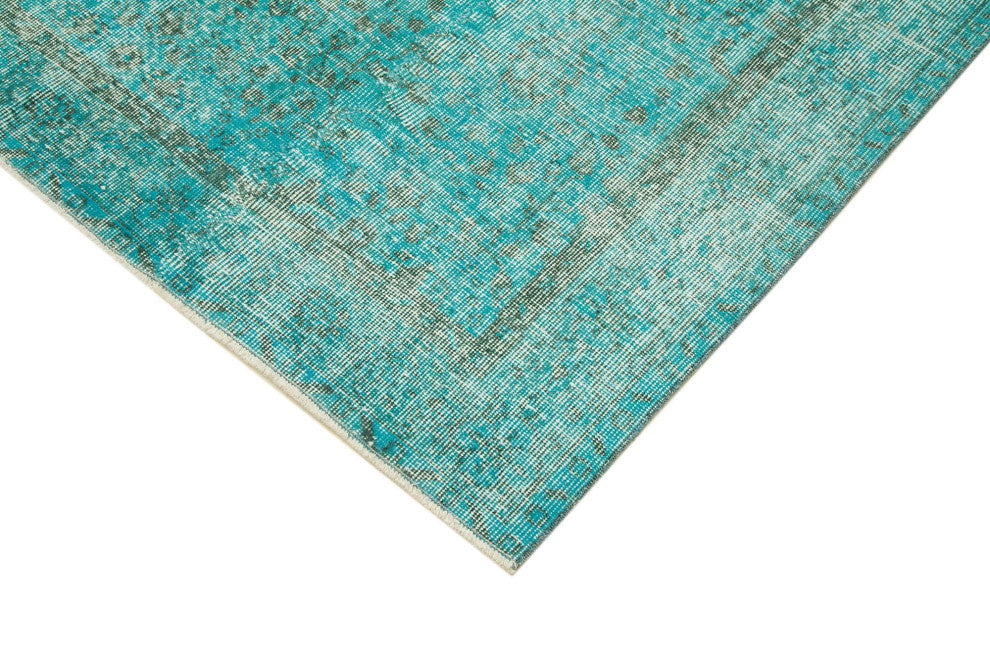 Rug N Carpet - Handmade Turkish 5' 3" x 9' 0" Colorful Overdyed Area Rug