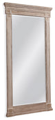 DistrÐµssÐµd GrÐµy Floor Mirror GrÐµÐµk Doric StylÐµ Rustic