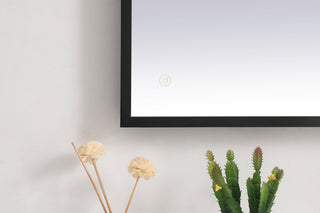 Modern Black Led Mirror