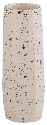 TOV Furniture Terrazzo White Vase - Small Skinny