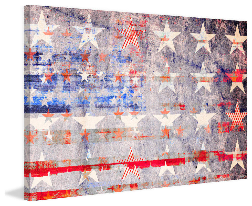 "Vintage Glory" Print on Canvas, 18"x12"