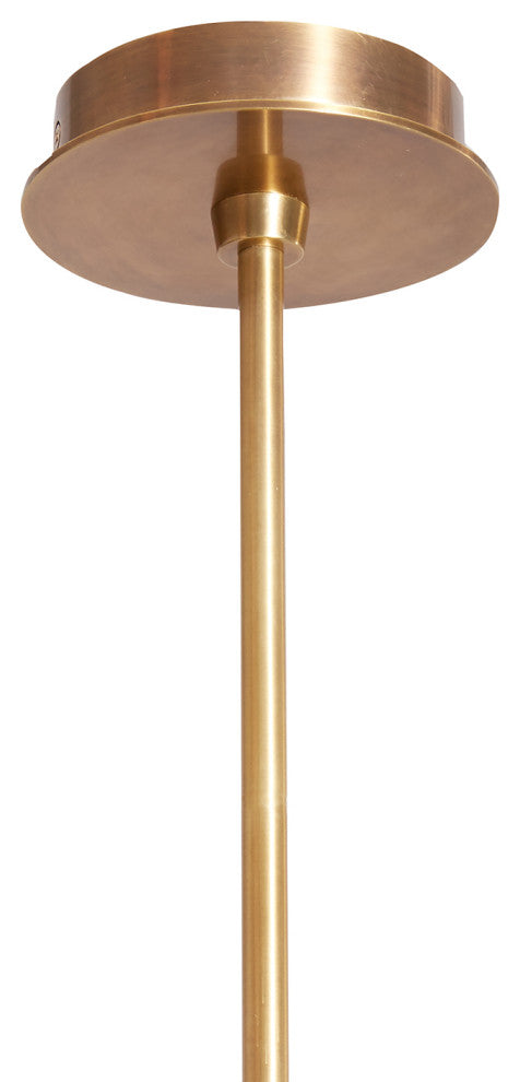 Globo Five-Light Chandelier, Clear
