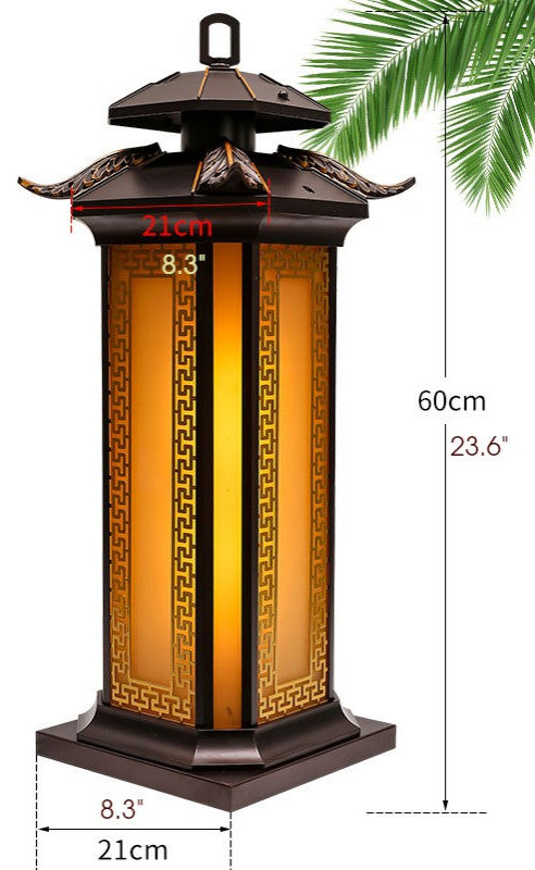 Luxury Outdoor Vintage Waterproof Lamp for Courtyard, Balcony