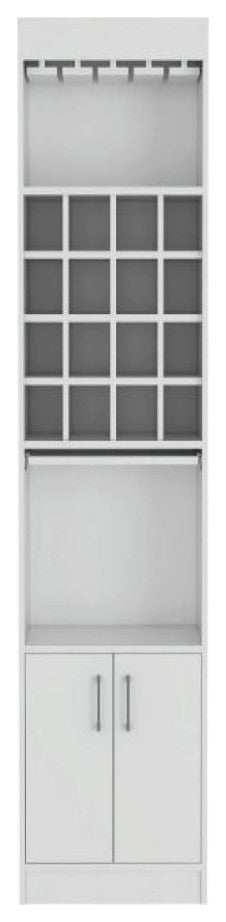 Bar Cabinet Modoc, Living Room, White