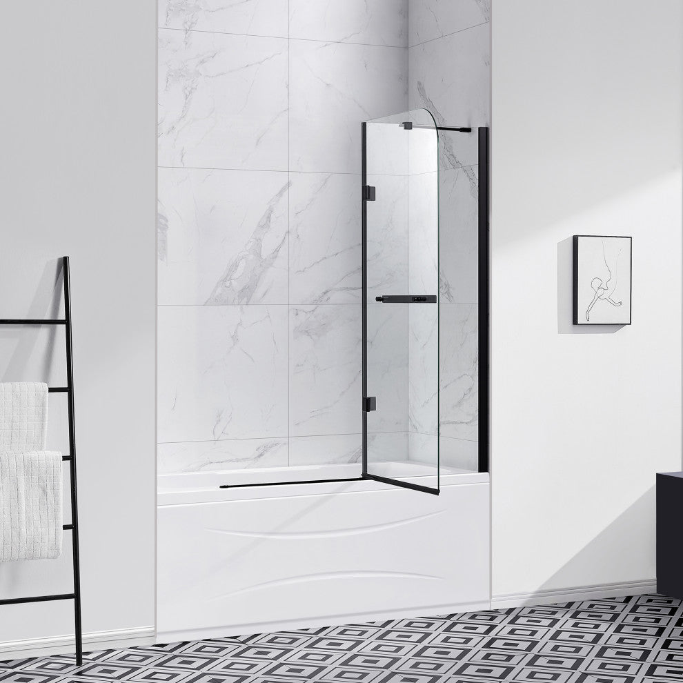 Ove Decors Annie 48" Tempered Shower Panels, Satin Nickel