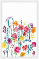 "Fleurs G n reuses" Framed Painting Print, 16"x24"