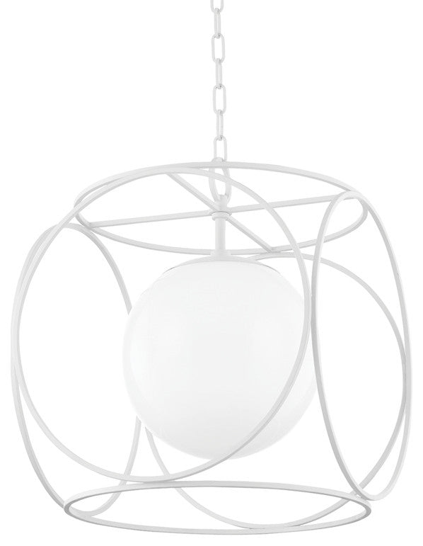 Hudson Valley Lighting Mitzi H632701L-TWH, 1-Light Large Pendant