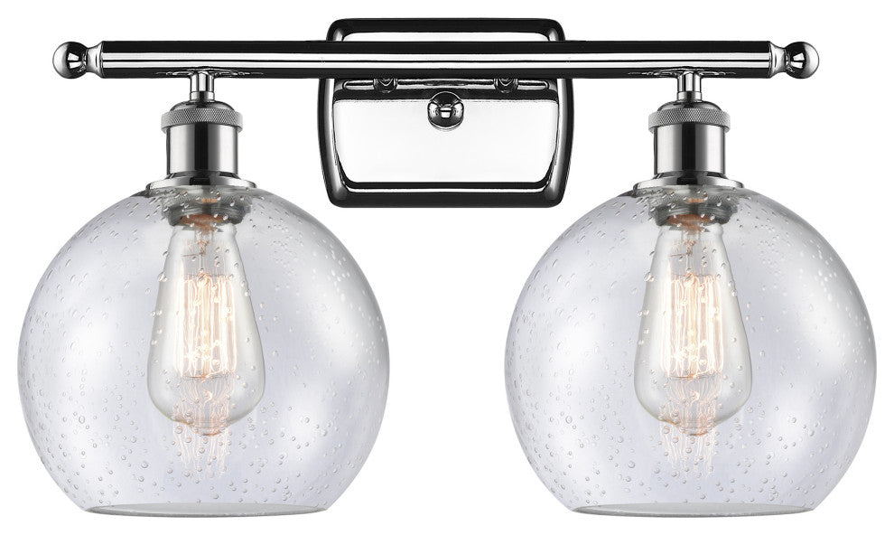 Innovations Lighting 516-2W-PC-G124-8-LED 2 Light 16" Bath Vanity Light