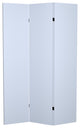 6' Tall Double Sided Periwinkle Canvas Room Divider