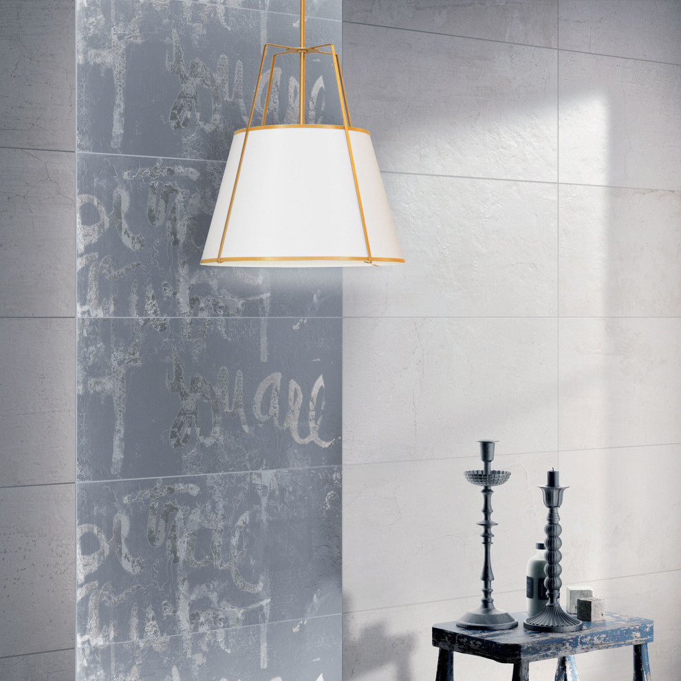 Contemporary Modern Pendant Light, Gold