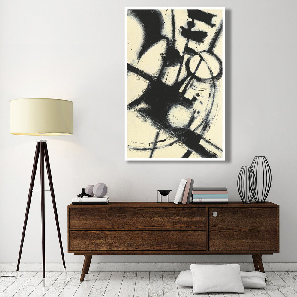"Expression Abstract II" Digital Paper Print by Shirley Novak, 42"x62"
