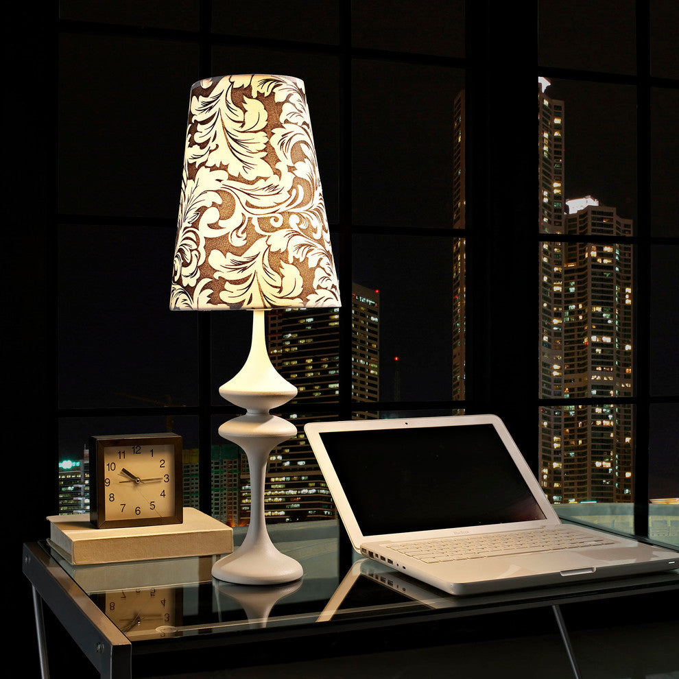 Modern Contemporary Living Room Table Lamp White