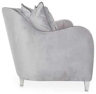 Roxbury Park Velvet Sofa - Steel/Slate