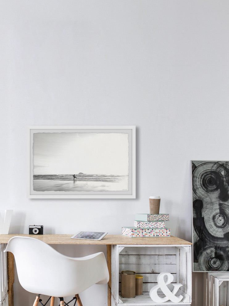 "Enjoy Your Weekend" Framed Painting Print, 18x12