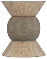Commerce and Market Round Robin Accent Table