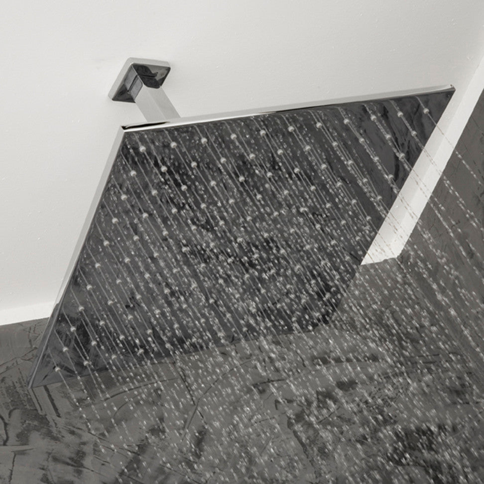 Lacava Waterblade Collection Rain Shower Head, Polished Chrome, Polished Chrome,