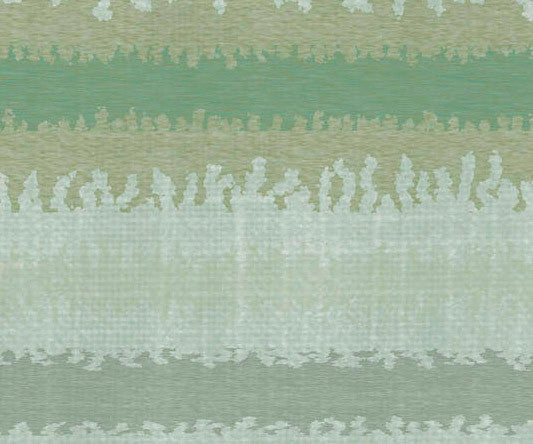 Raya De Agua, Stripe Print Beach Towel, Green