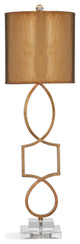 Vivian Table Lamp - Gold Leaf