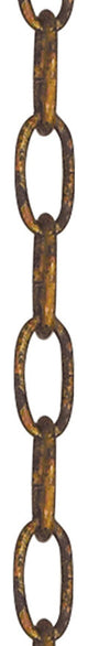 Standard Decorative Chain, Hand Applied Venetian Golden Bronze