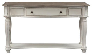 Magnolia Manor White Sofa Table