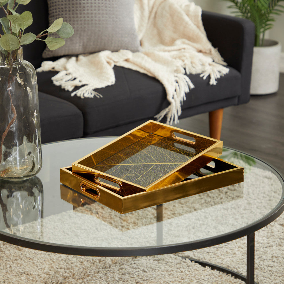 Glam Gold Plastic Tray Set 562054