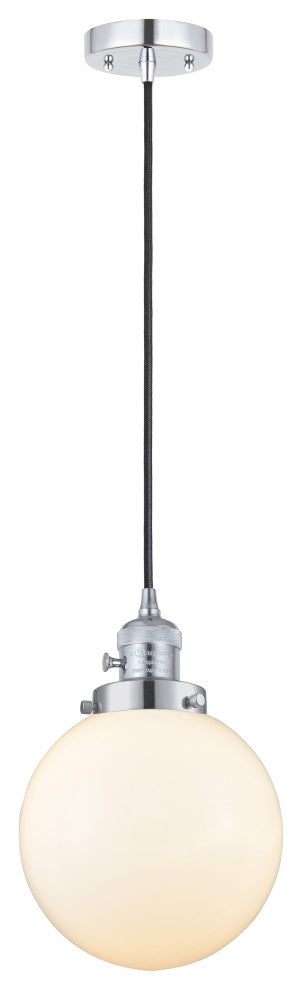 INNOVATIONS 201CSW-PC-G201-8-LED 1-Light Mini Pendant Polished Chrome