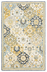 Oriental Weavers Sphinx Alfresco 28406 Rug, Blue/Gold, 3'6"x5'6"