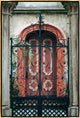 30x45 Step Inside II, Framed Artwork, Gold