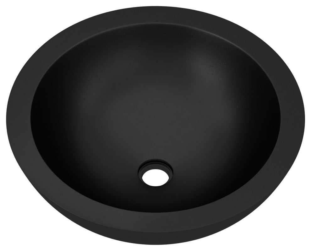 Morro Bathroom Sink, Charcoal