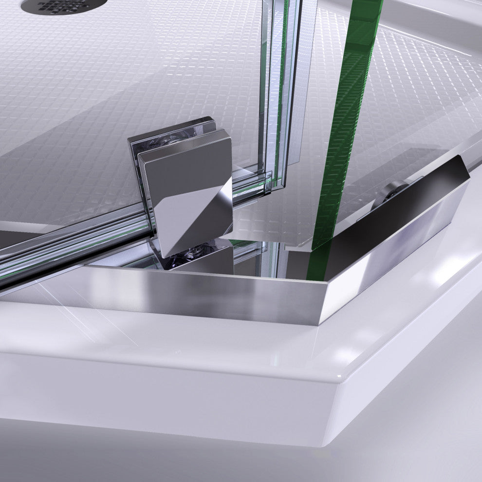 Dreamline Prism 34 1/8"x34 1/8" Frameless Pivot Shower Enclosure