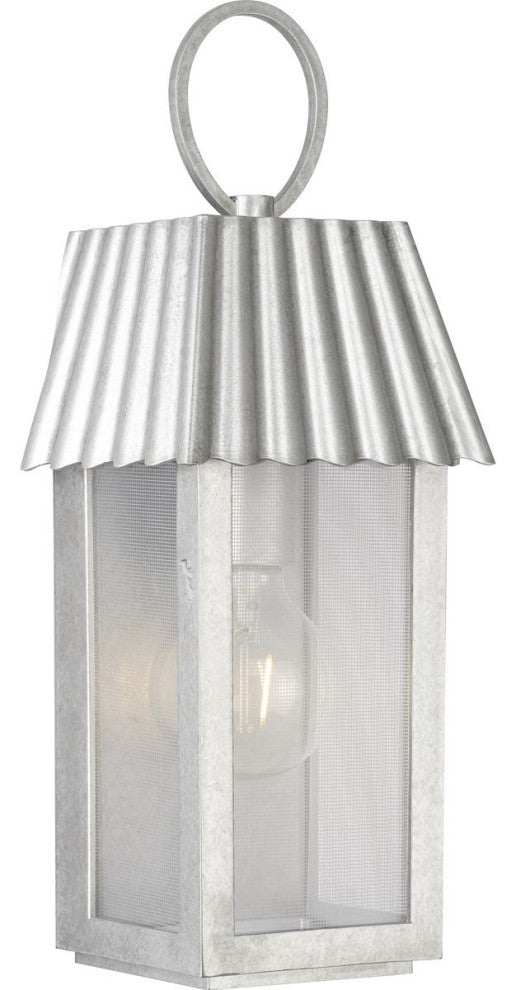 POINT DUMEÂ® Hook Pond Galvanized Finish Outdoor Wall Lantern with DURASHIELD