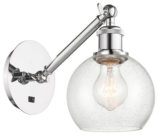 Innovations 317-1W-PC-G124-6 1-Light Sconce, Polished Chrome