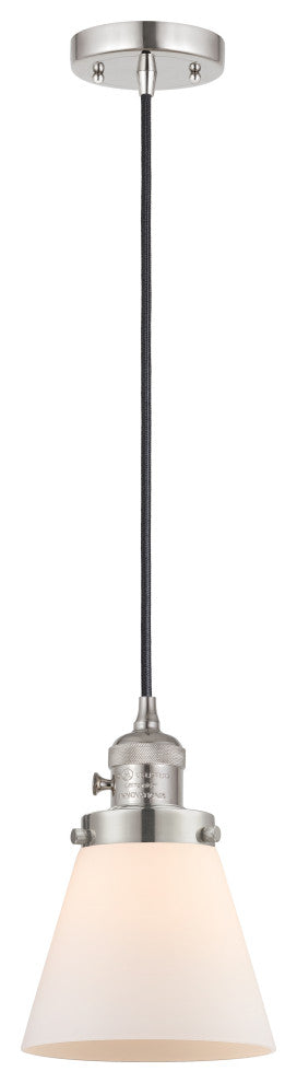 INNOVATIONS 201CSW-PN-G61-LED 1-Light Mini Pendant Polished Nickel