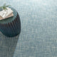 Dash & Albert Crosshatch Aegean Hand Hooked Wool Rug, Blue, Runner-2'6" x 8'