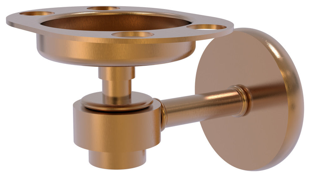 Satellite Orbit One Toothbrush Holder, Brushed Bronze