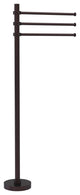 Towel Stand with 3 Pivoting 12" Arms, Antique Bronze