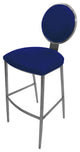 535 Stainless Steel Bar Stool 26" 30" Extra Tall  35", Duke Blue, 35"