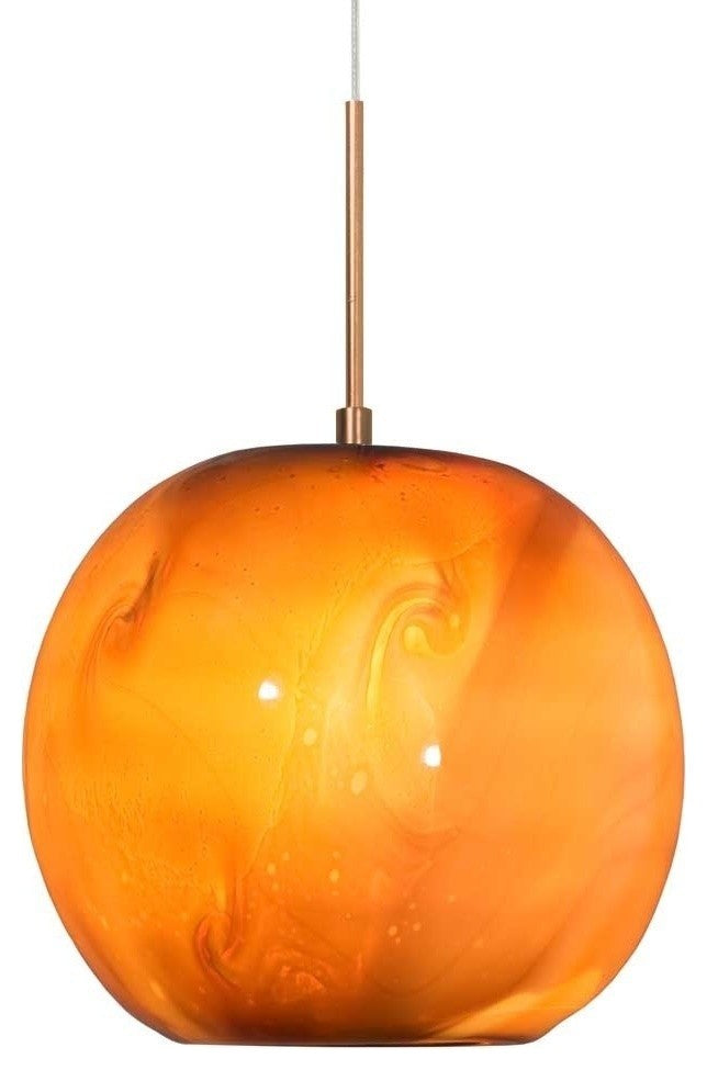 Light Low Voltage Pendant And Canopy Kit, Caramel Bronze, Caramel Bronze