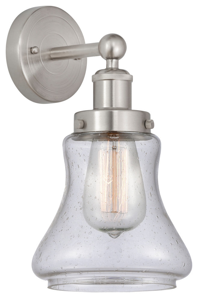 Innovations Bellmont 1-Light 6.5" Sconce Brushed Satin Nickel