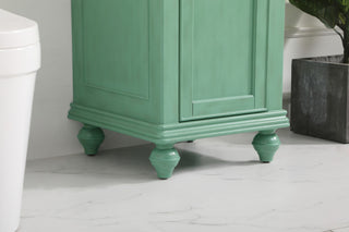 Home Living 19" Single Bathroom Vanity, Vintage Mint