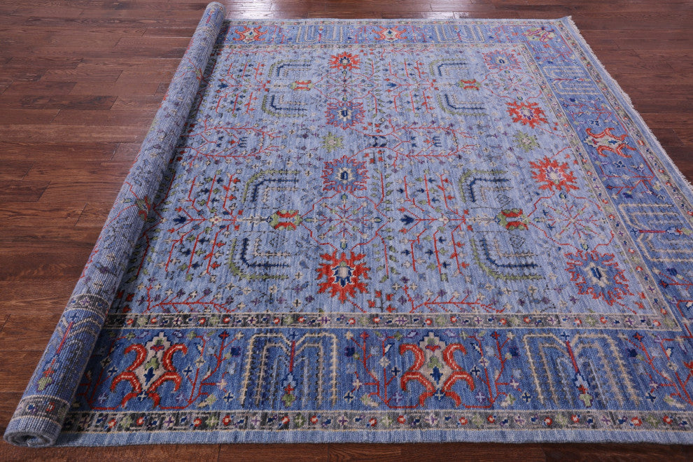 8' 5" X 10' 2" Persian Ziegler Hand Knotted Wool Rug - Q15400