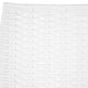 LeisureMod Kent Modern Stackable Outdoor Dining Chair Set of 2, White